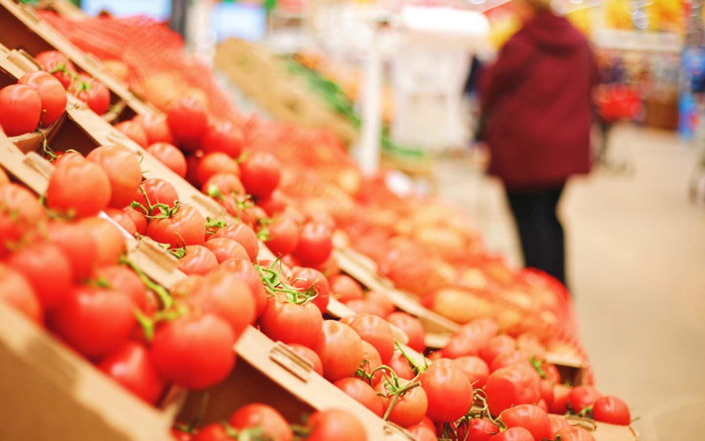 tomate en mercado